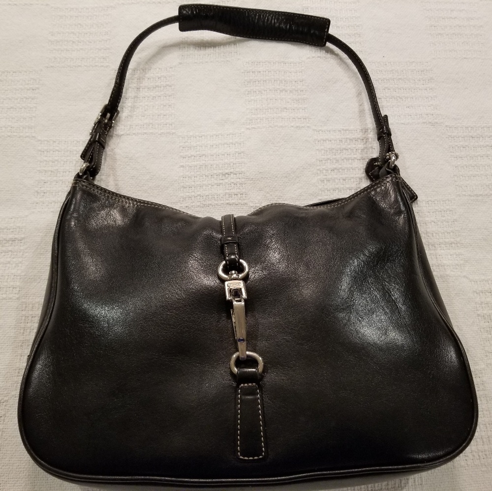 Coach Black Leather Purse